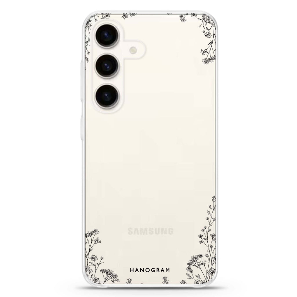 Botanist's Letterhead Samsung Galaxy Ultra Clear Case — front view