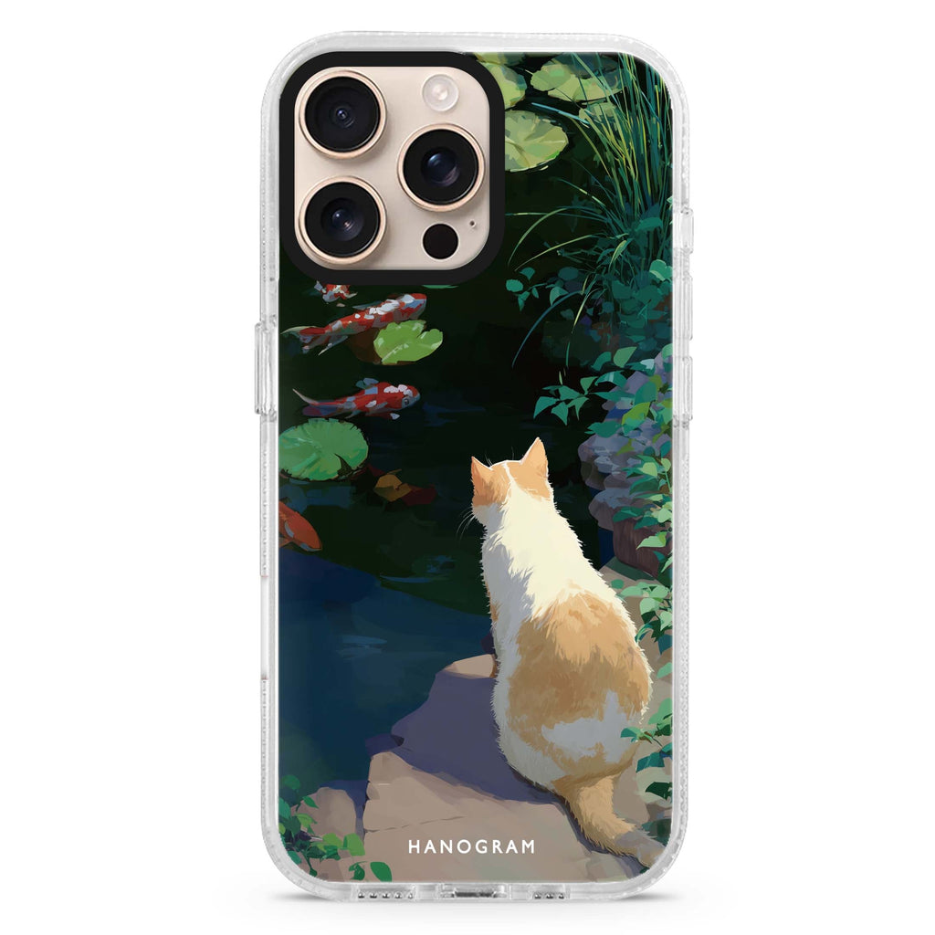 Koi & Cat Magsafe Compatible Ultra Clear Case