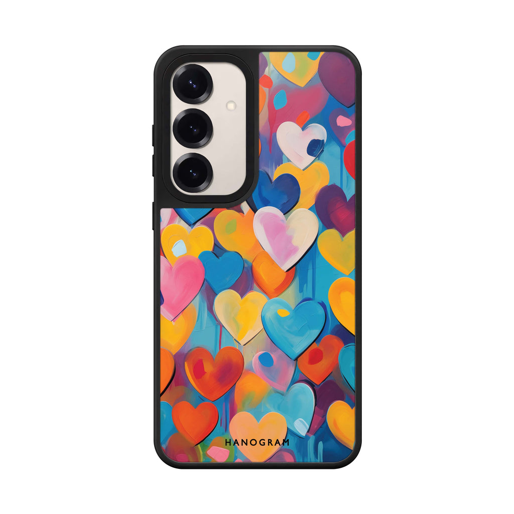 Heartflow Elegance Samsung Galaxy mirror case front view