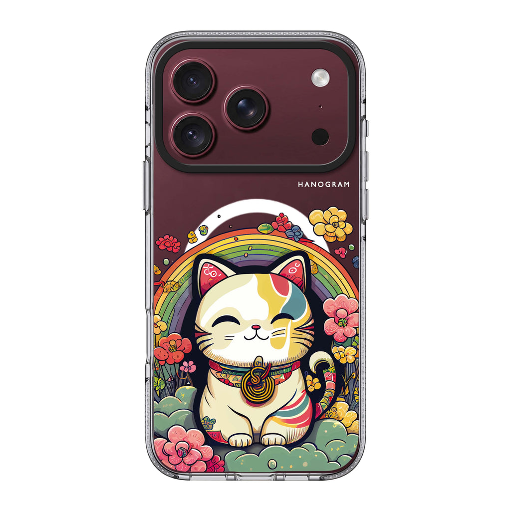 Japanese Lucky Cat Ultra Clear Case