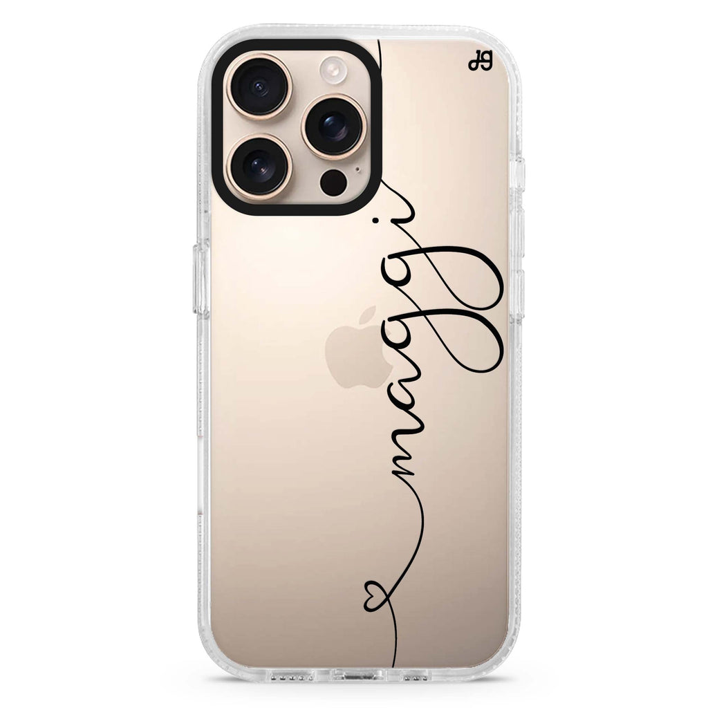 Loving Heart I iPhone 16 Pro & 16 Pro Max Case - Personalized and Stylish Protection