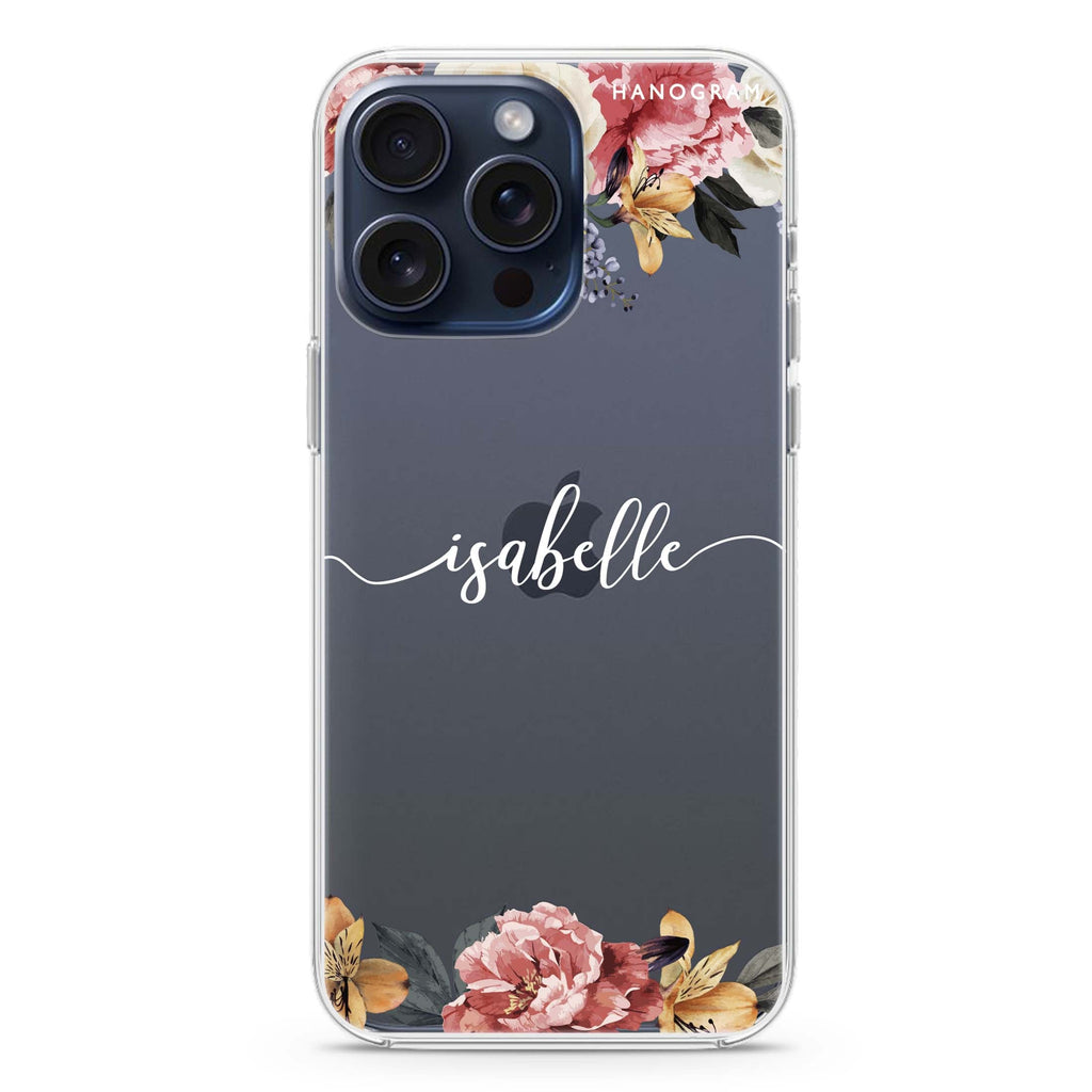 Art of Classic Floral iPhone Ultra Clear Case