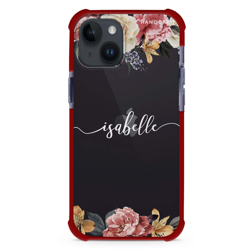 Art of Classic Floral iPhone 15 Plus Ultra Shockproof Case