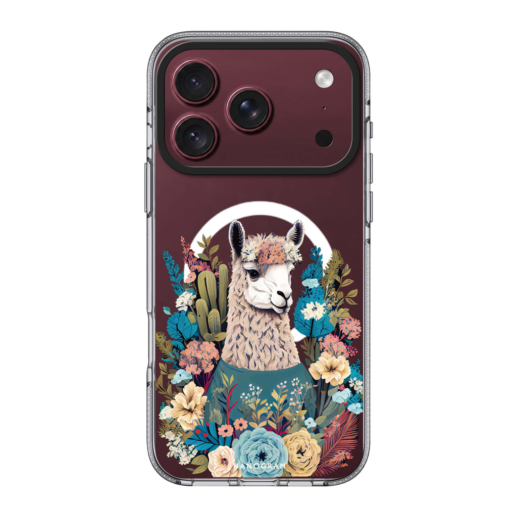 Lama in the garden Ultra Clear Case