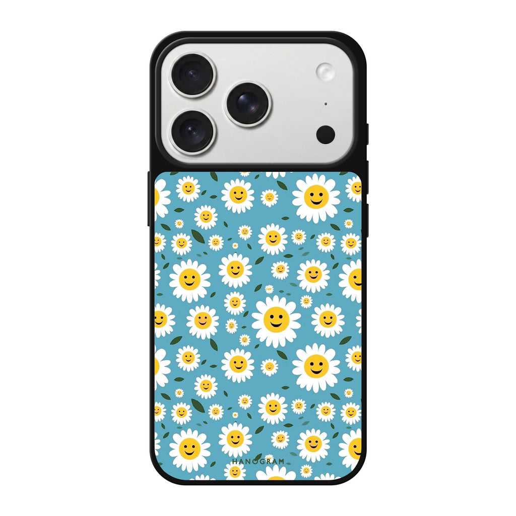 Daisy Disco flower floral iPhone 18 Pro Max mirror case