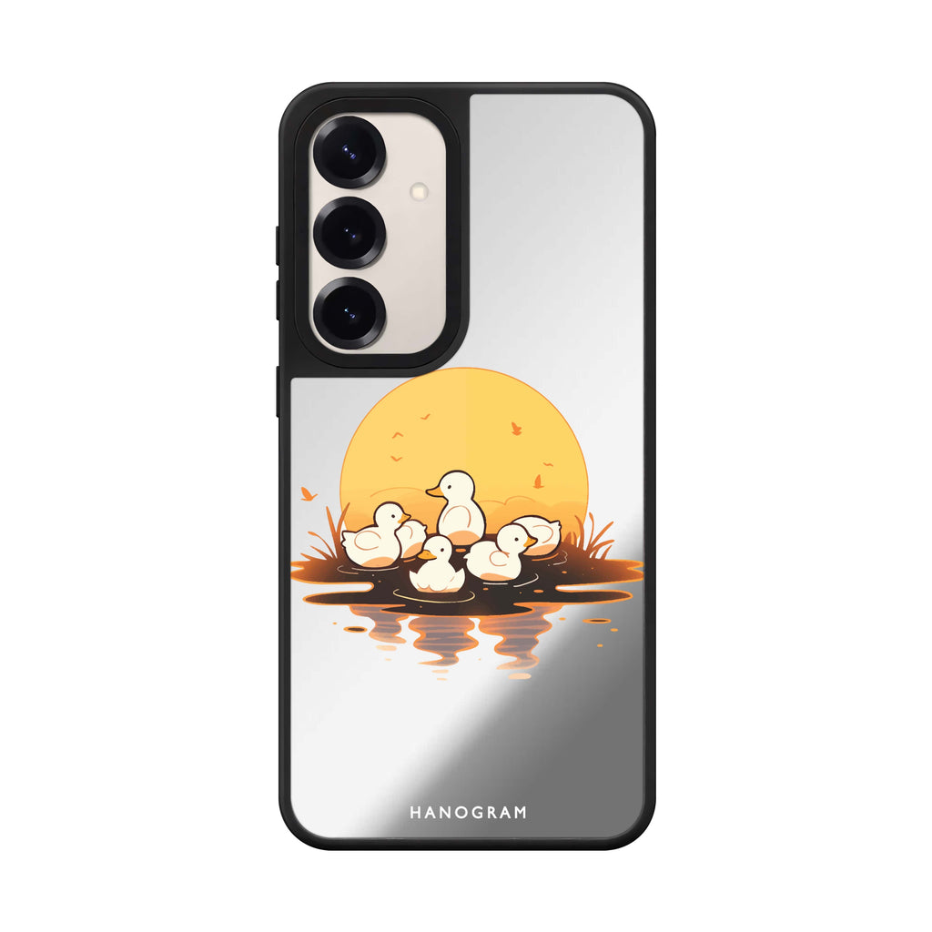 Dawn Duck Drift Samsung Galaxy mirror case front view