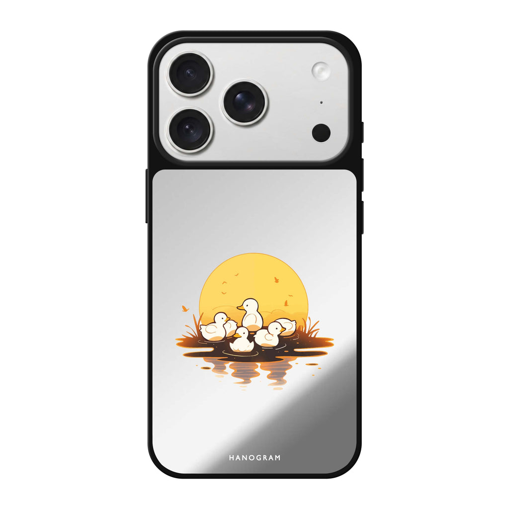 Dawn Duck Drift bird animal nature iPhone 18 Pro Max mirror case