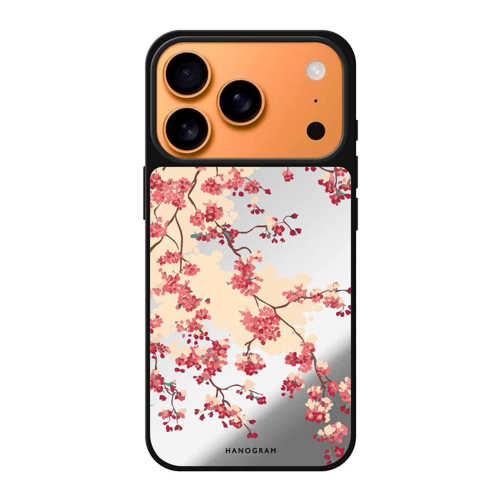 Cherry Bloom spring cherry flower floral iPhone 17 Pro Max mirror case