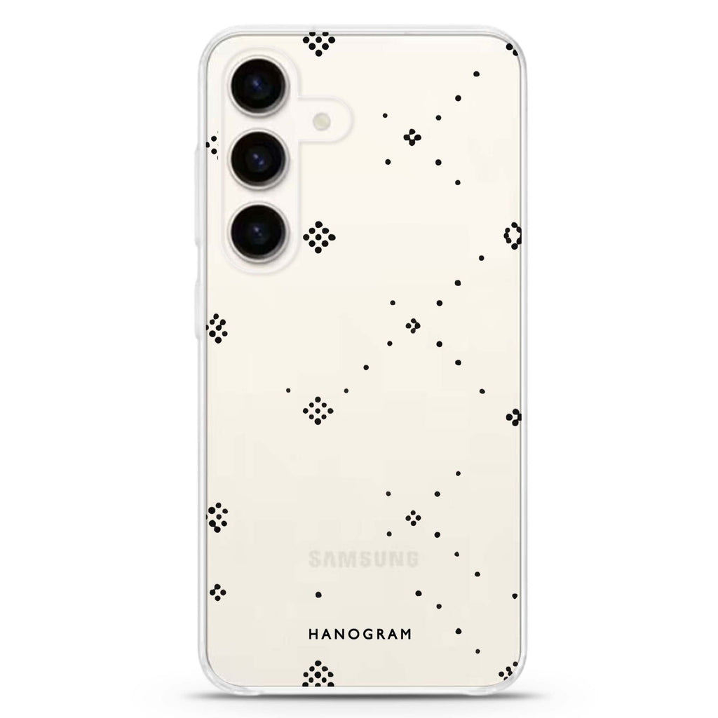 Midnight Dots Samsung Galaxy Ultra Clear Case