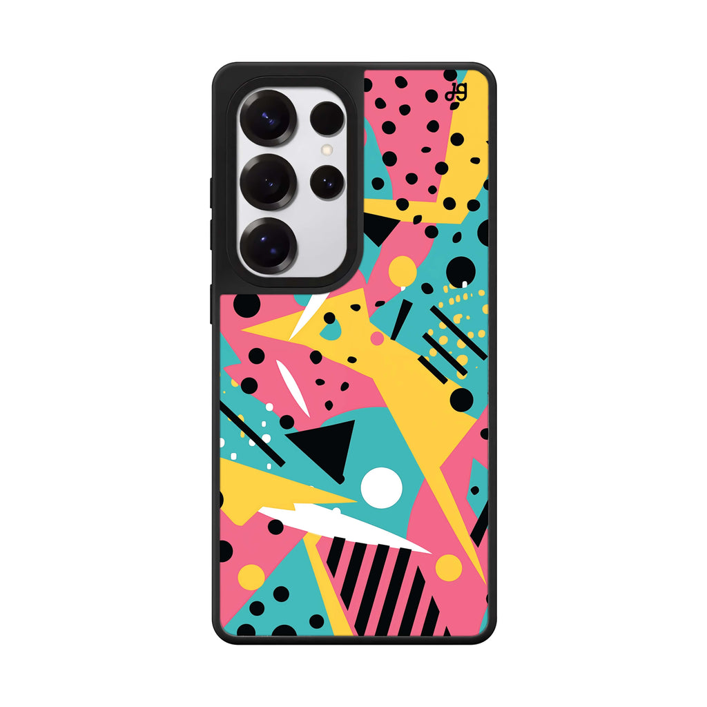 Pop Pastels Samsung Galaxy S25 S24 S23 Ultra mirror case, front view