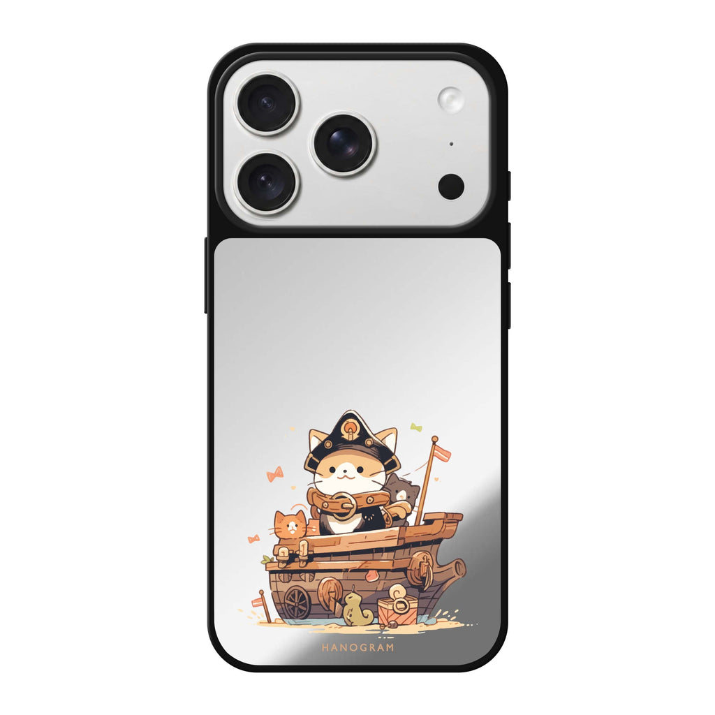 Buccaneer Kitty cat animal cute iPhone 18 Pro Max mirror case
