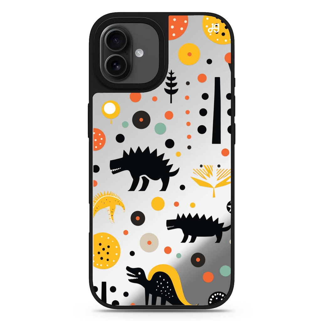 Cuddly Rex iPhone 17 mirror case