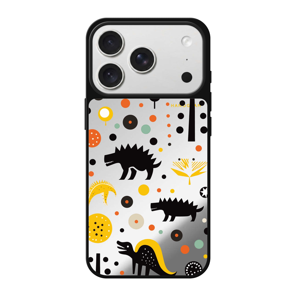 Cuddly Rex dino animal cute iPhone 18 Pro Max mirror case