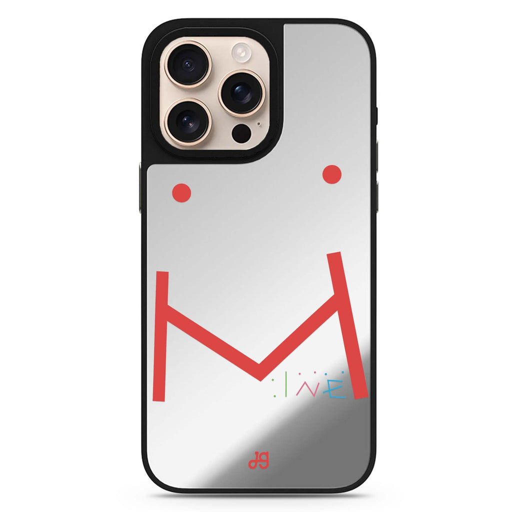 Mine sleek reflective design iPhone 16/15/14 Pro Max & Pro mirror case