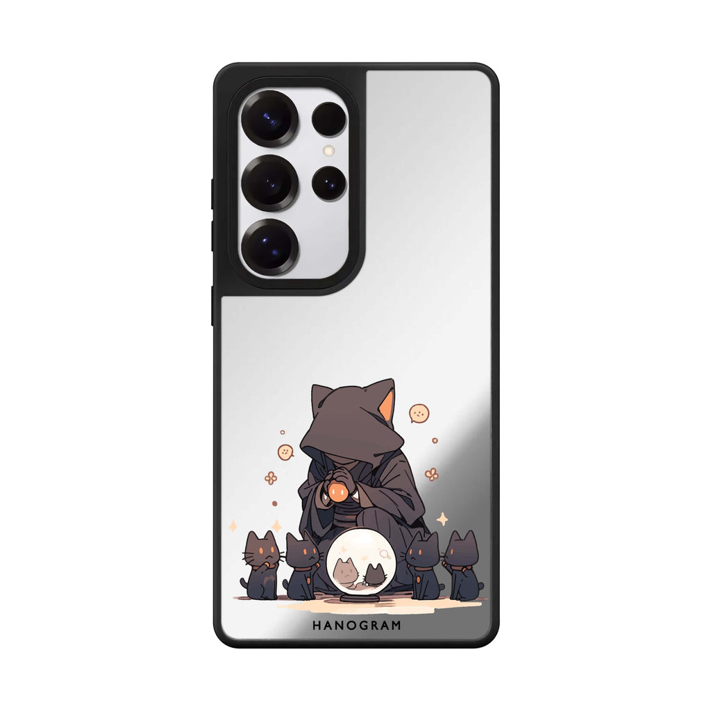Seer Cat Charm Mirror Case