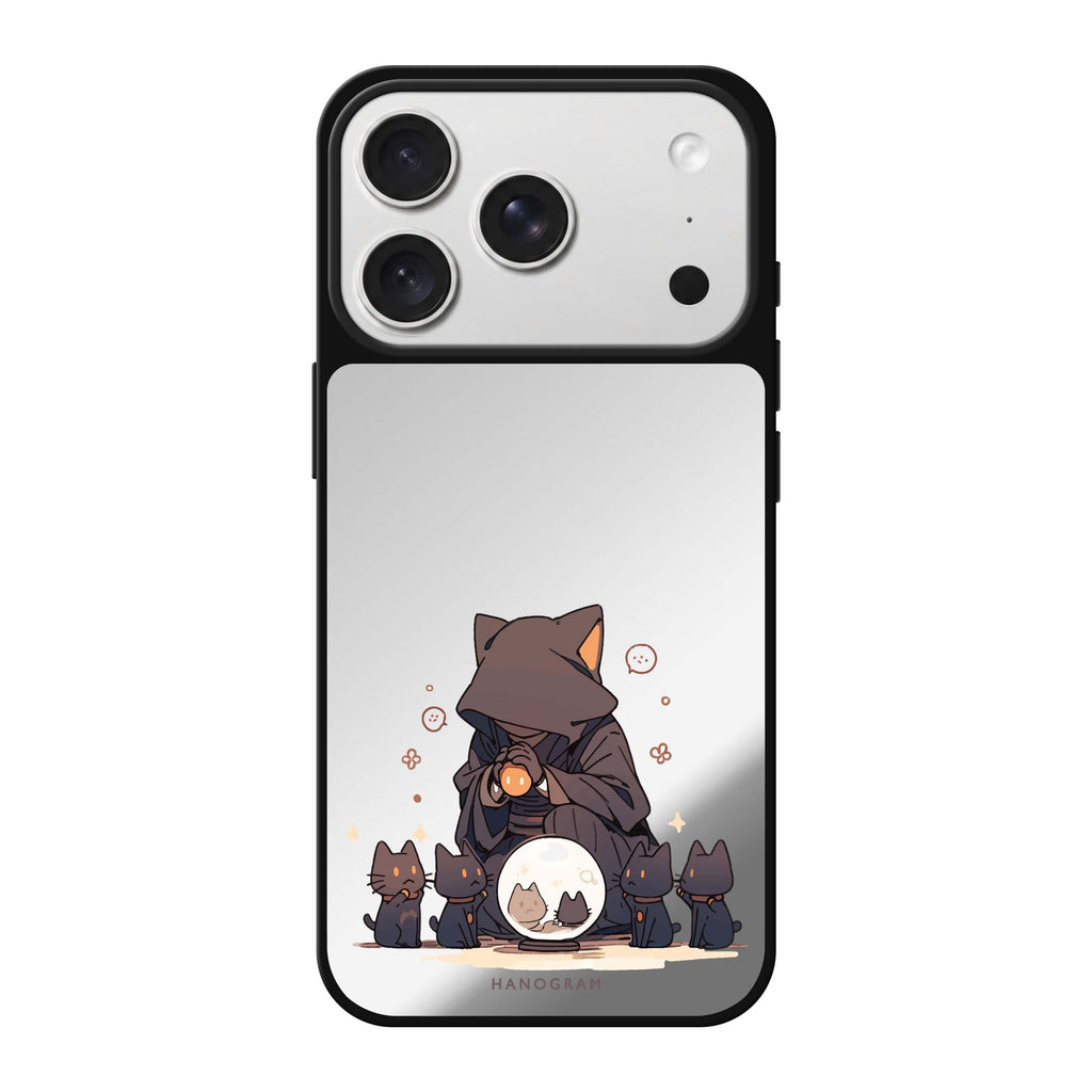 Seer Cat Charm cat animal iPhone 18 Pro Max mirror case