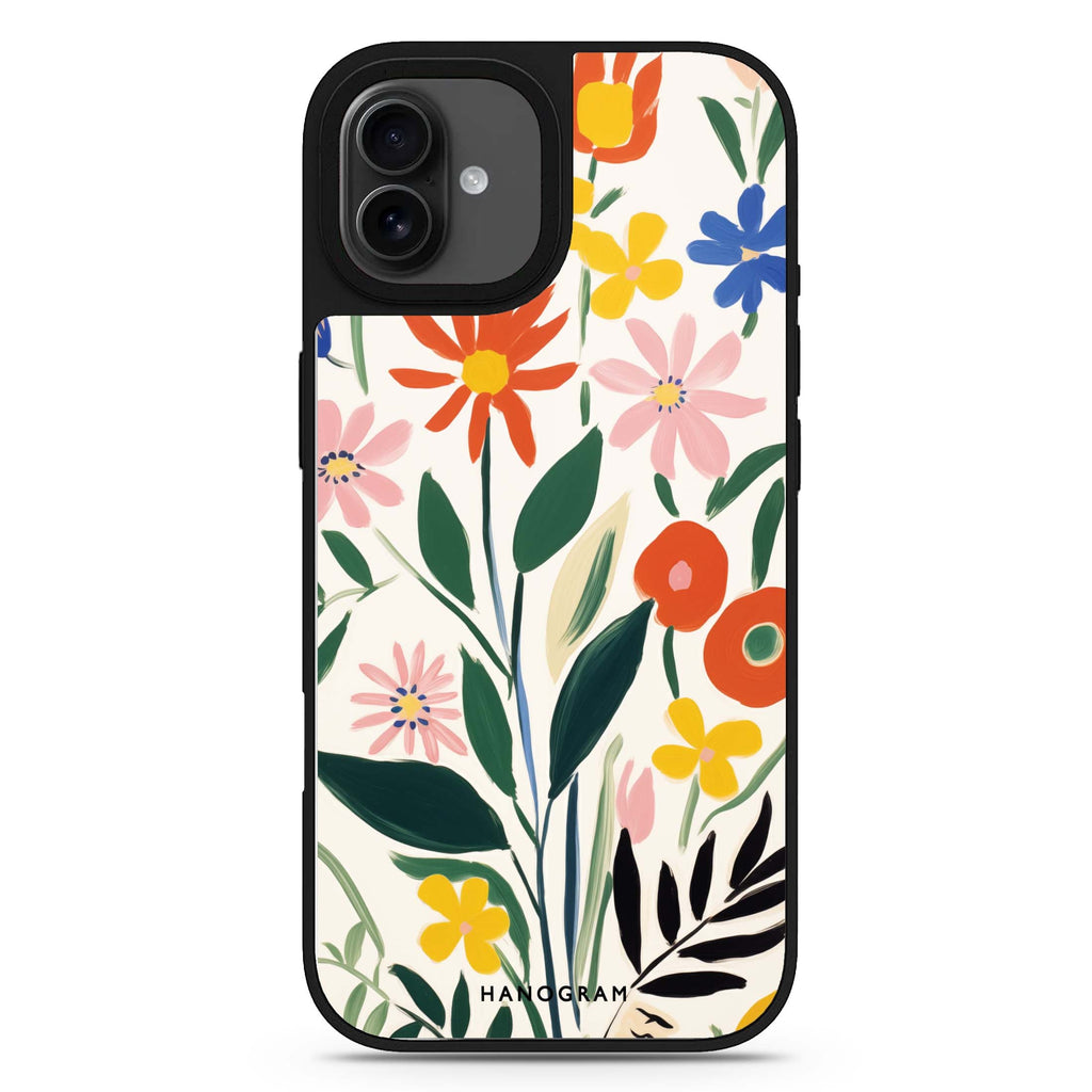 Floral Impressions iPhone 17 mirror case