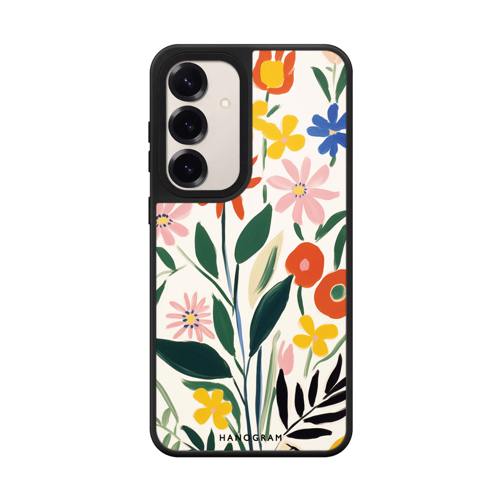 Floral Impressions Samsung Galaxy mirror case front view