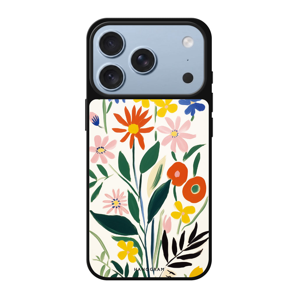 Floral Impressions spring flower floral iPhone 18 Pro Max mirror case