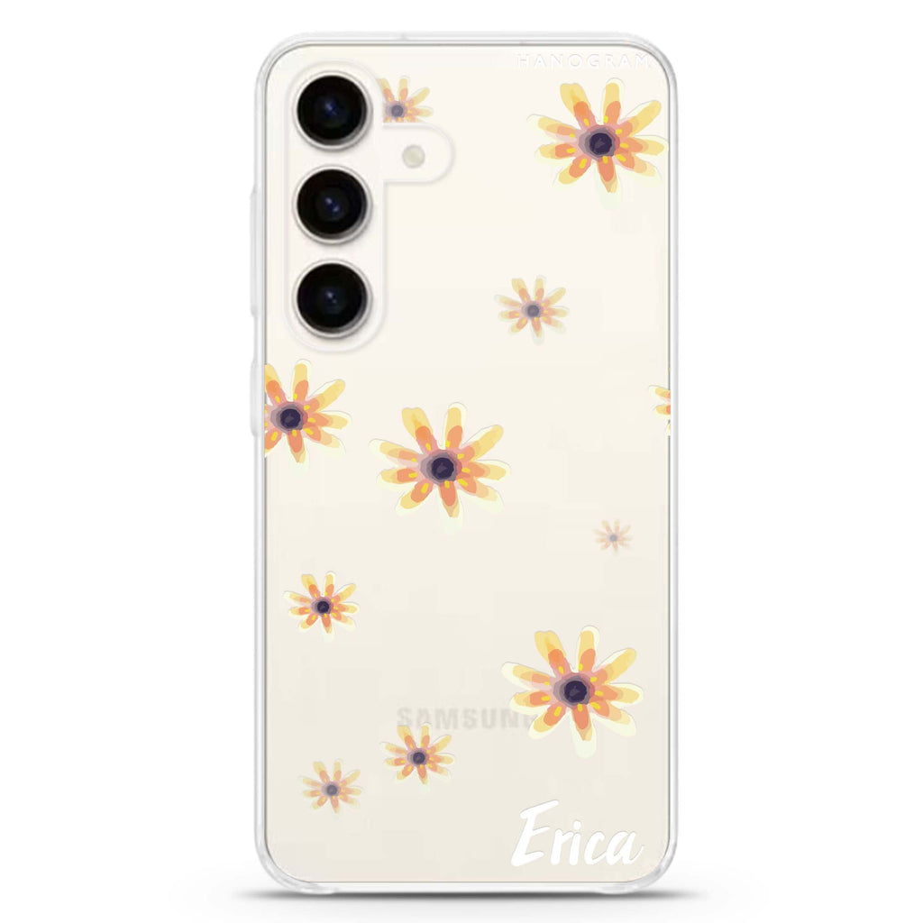 Faceflower Samsung Galaxy Ultra Clear Case