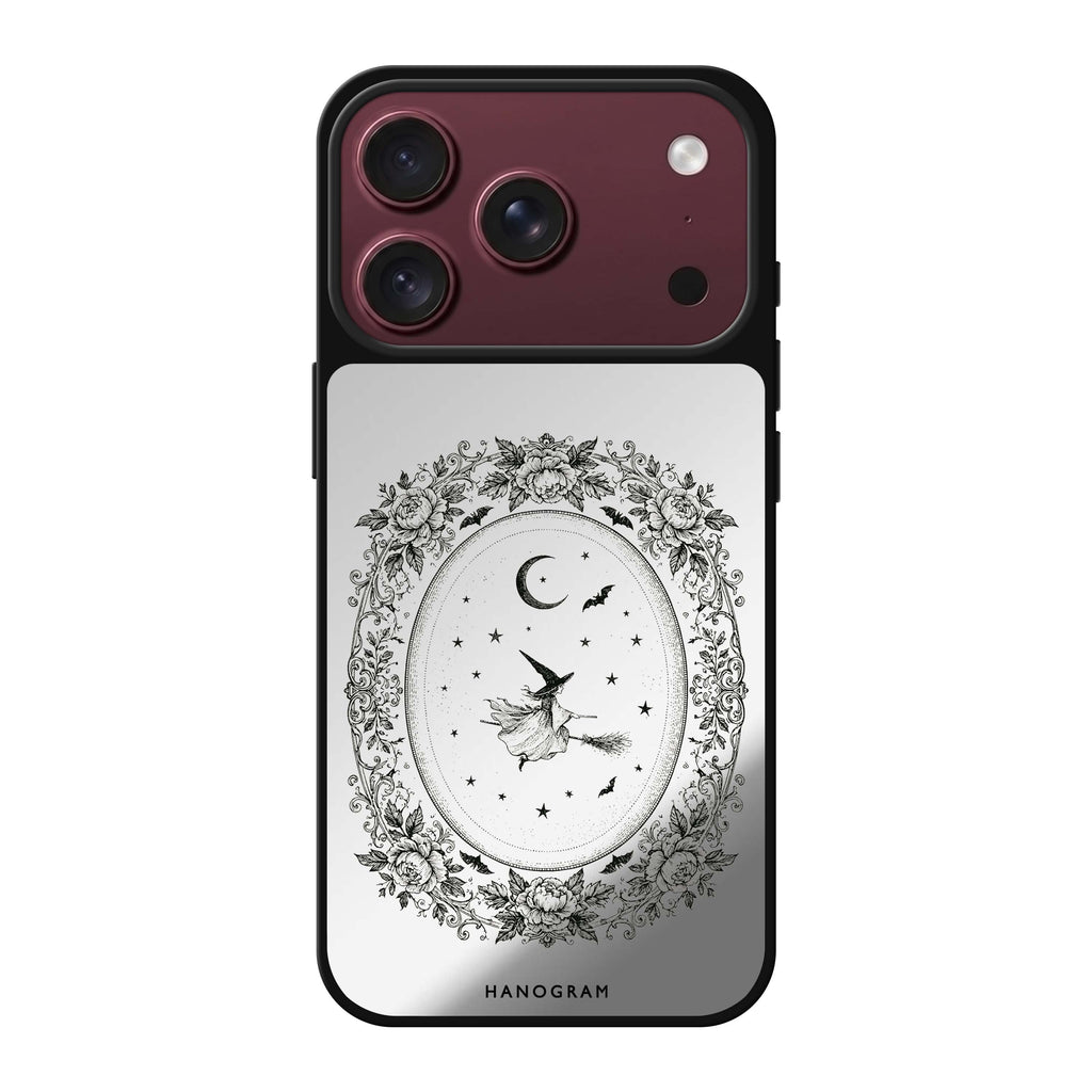 Witch in the Rose Cameo iPhone 18 Pro Max Mirror Case - design view 1