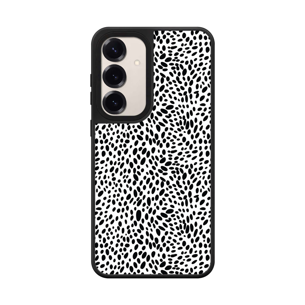 Spotted Elegance Samsung Galaxy mirror case front view