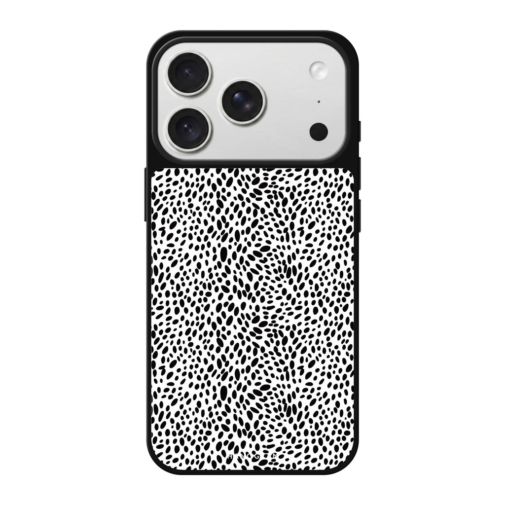 Spotted Elegance fashion elegant iPhone 18 Pro Max mirror case