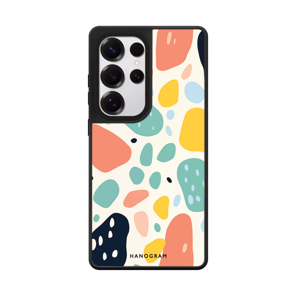 Fragment Chic Samsung Galaxy S25 S24 S23 Ultra mirror case, front view
