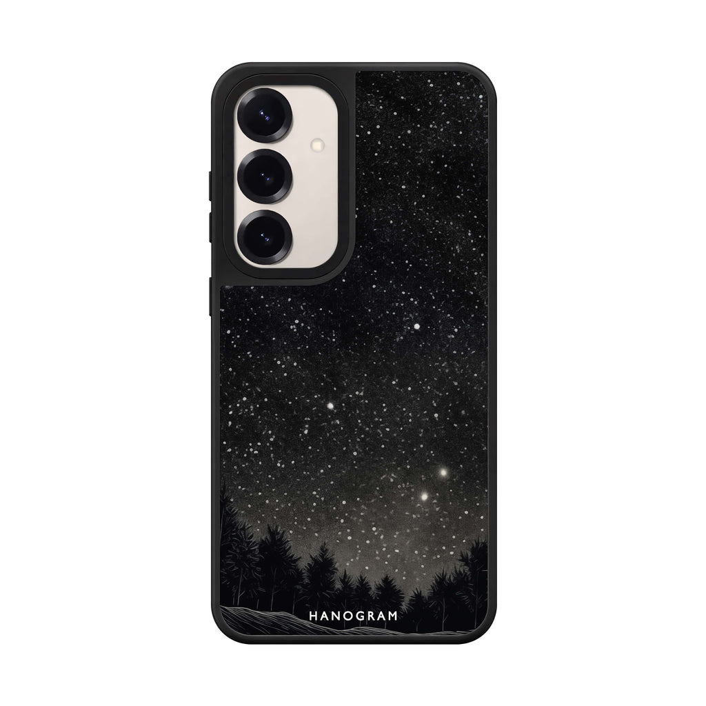 Galactic Gleam Samsung Galaxy mirror case front view