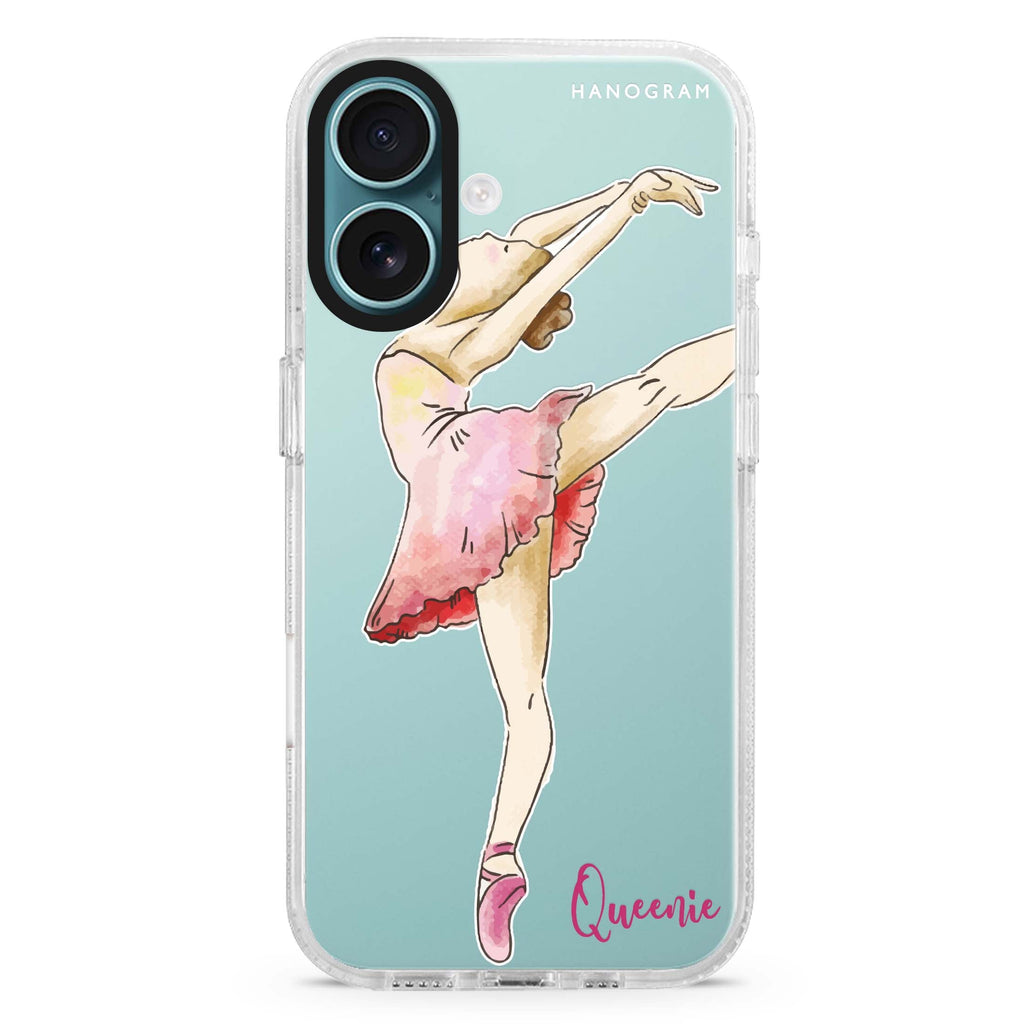 Ballet Girl iPhone 16 Plus Ultra Clear Case