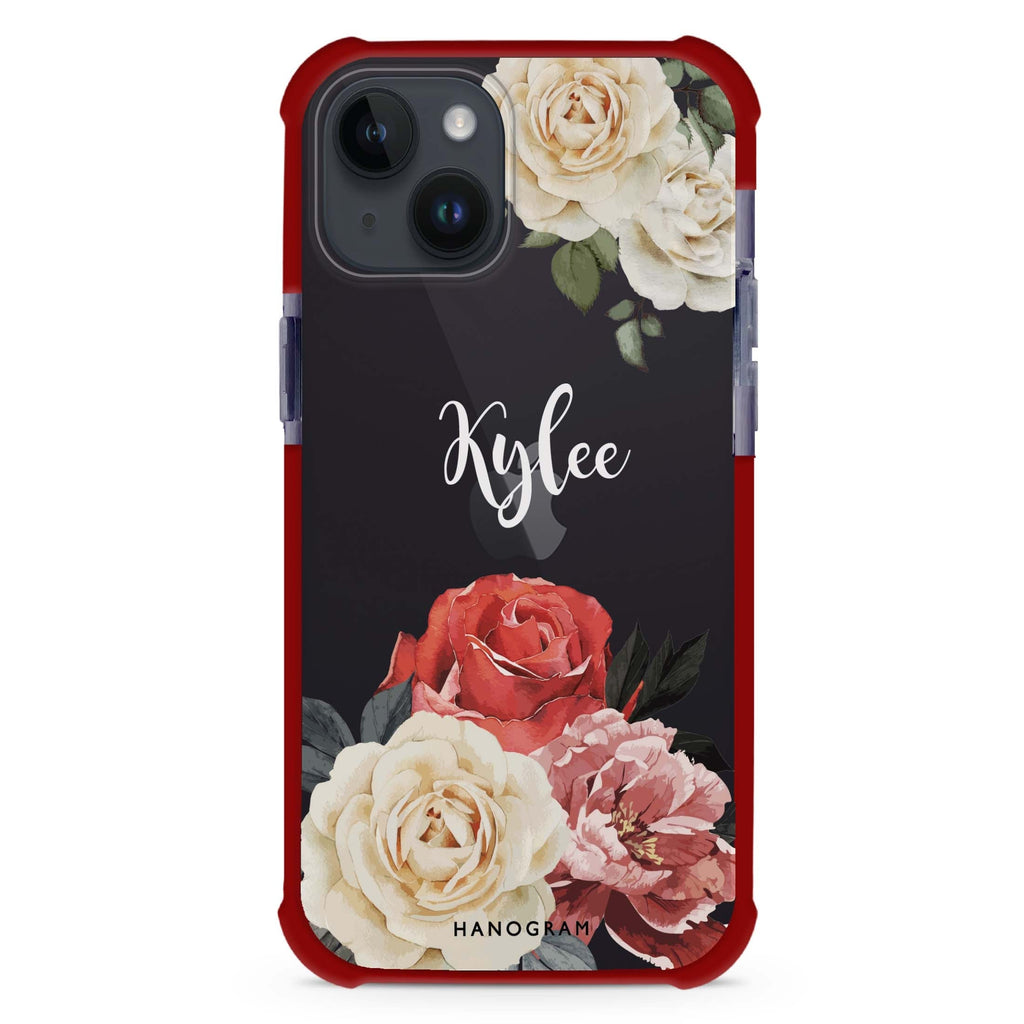 Vintage Floral iPhone 15 Plus Ultra Shockproof Case
