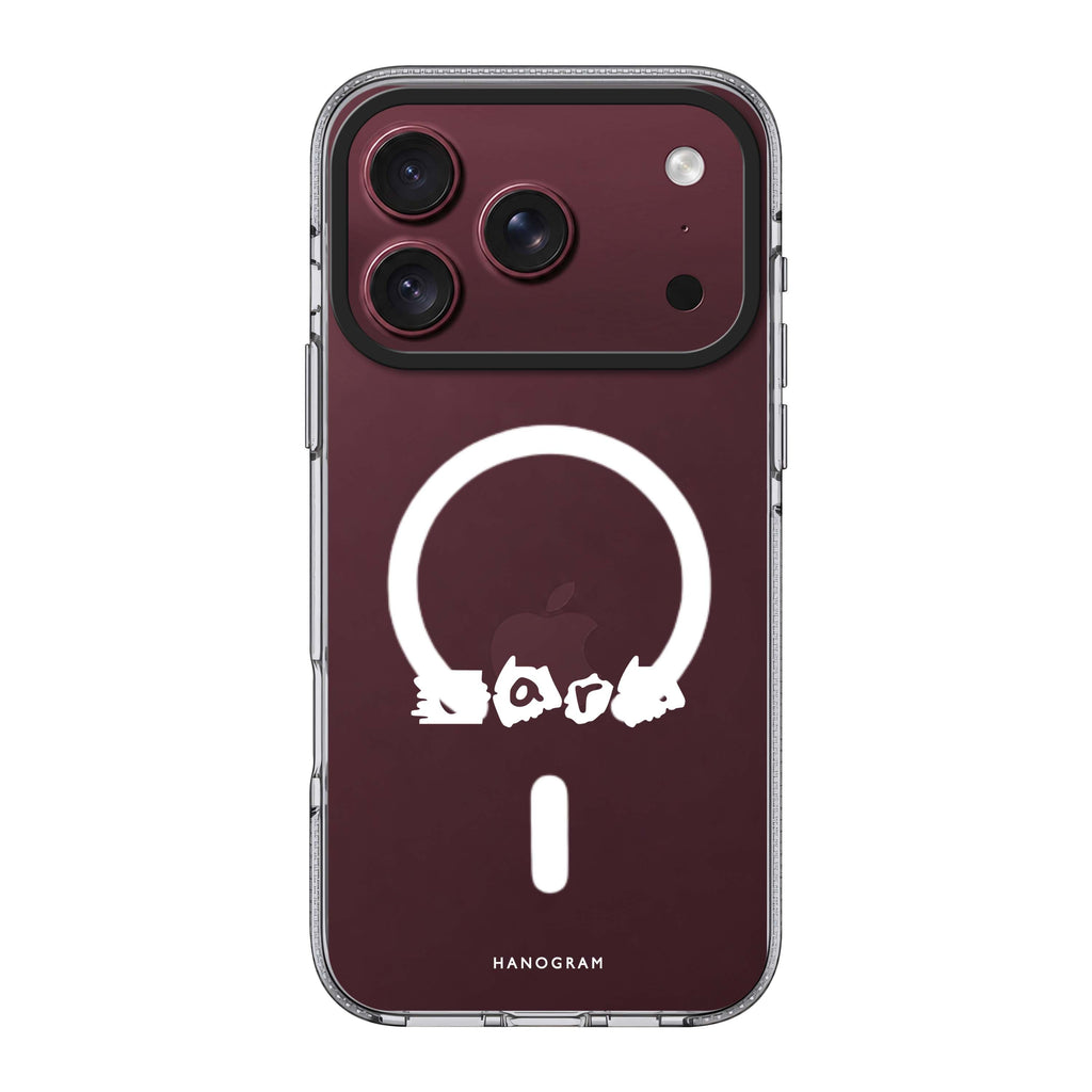 Sticker Custom Name Ultra Clear Case
