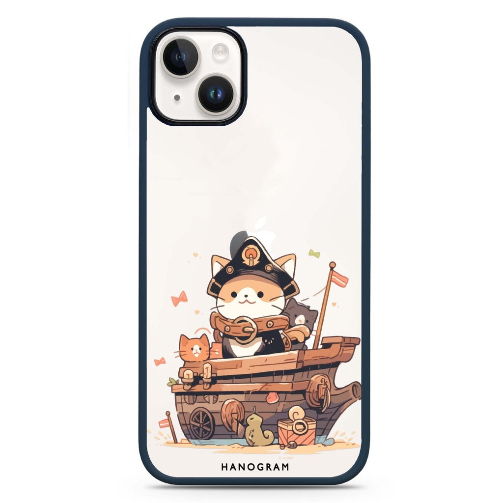 Buccaneer Kitty iPhone 15 Impact Guard Bumper Case