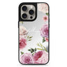 Beautiful Pretty Floral personalized name MagSafe mirror case for iPhone 16/15/14 Pro Max and Pro, main view