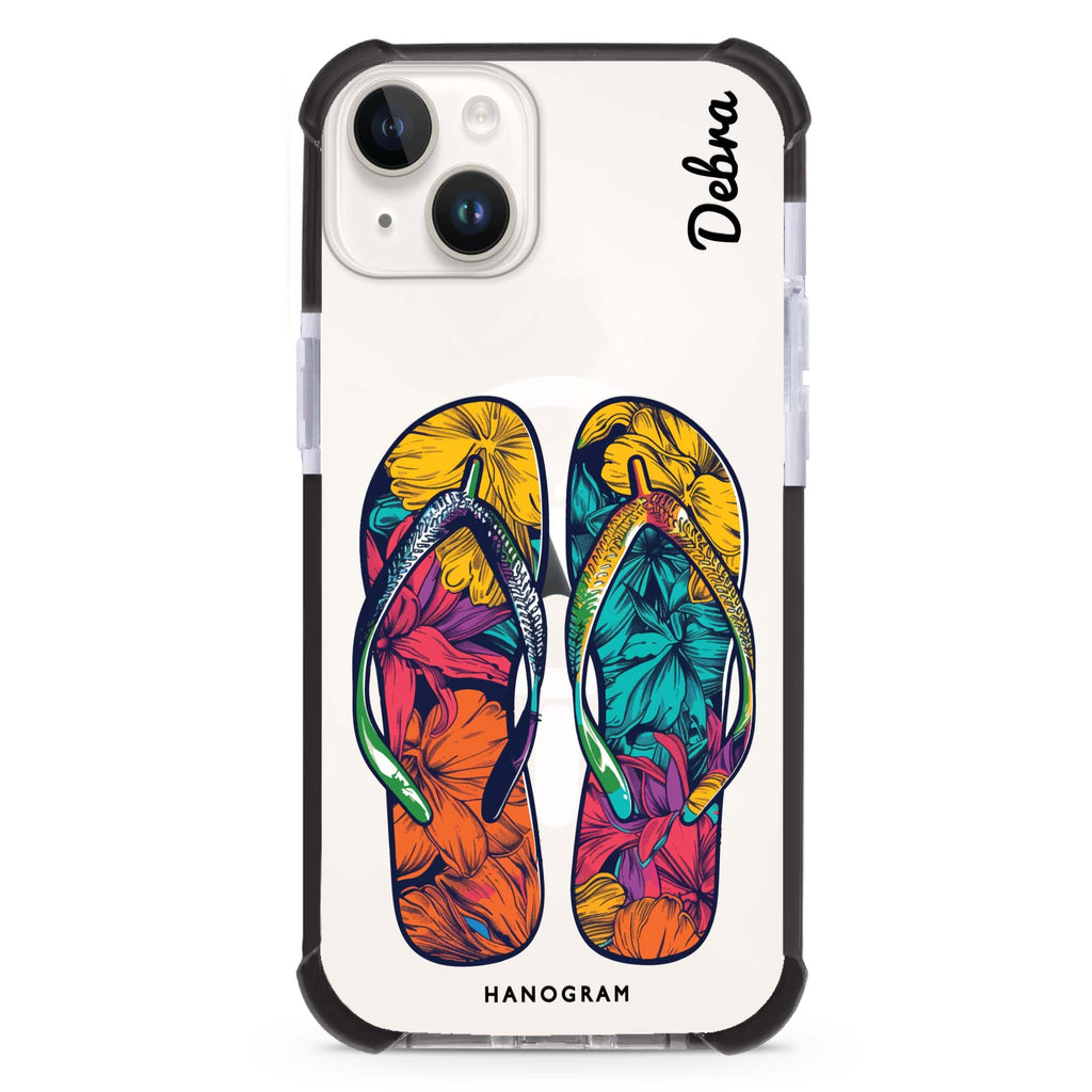 Beach Walkers iPhone 15 Plus MagSafe Compatible Ultra Shockproof Case