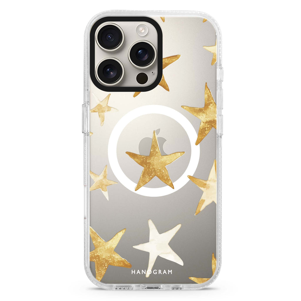 Starlit Whisper MagSafe Compatible Ultra Clear Case
