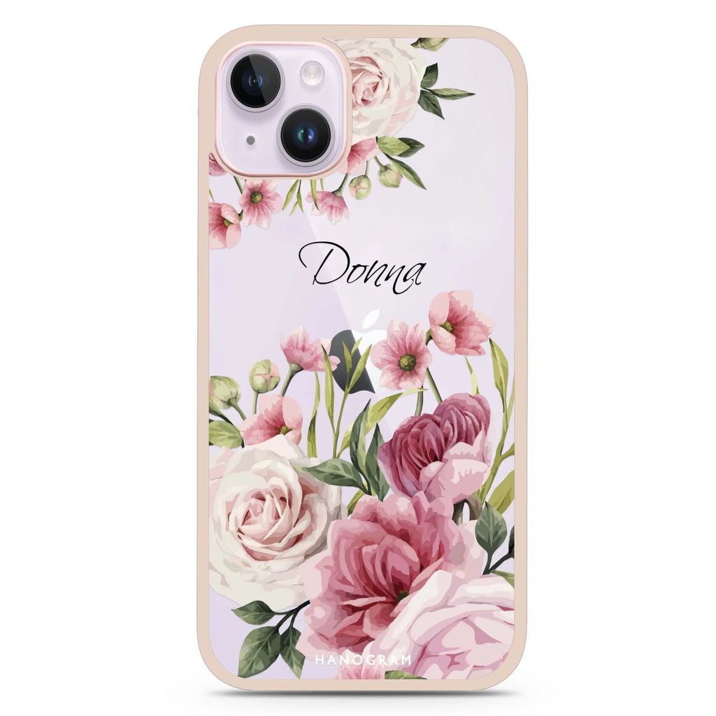 Beautiful Flowers iPhone 15 Impact Guard Bumper Case