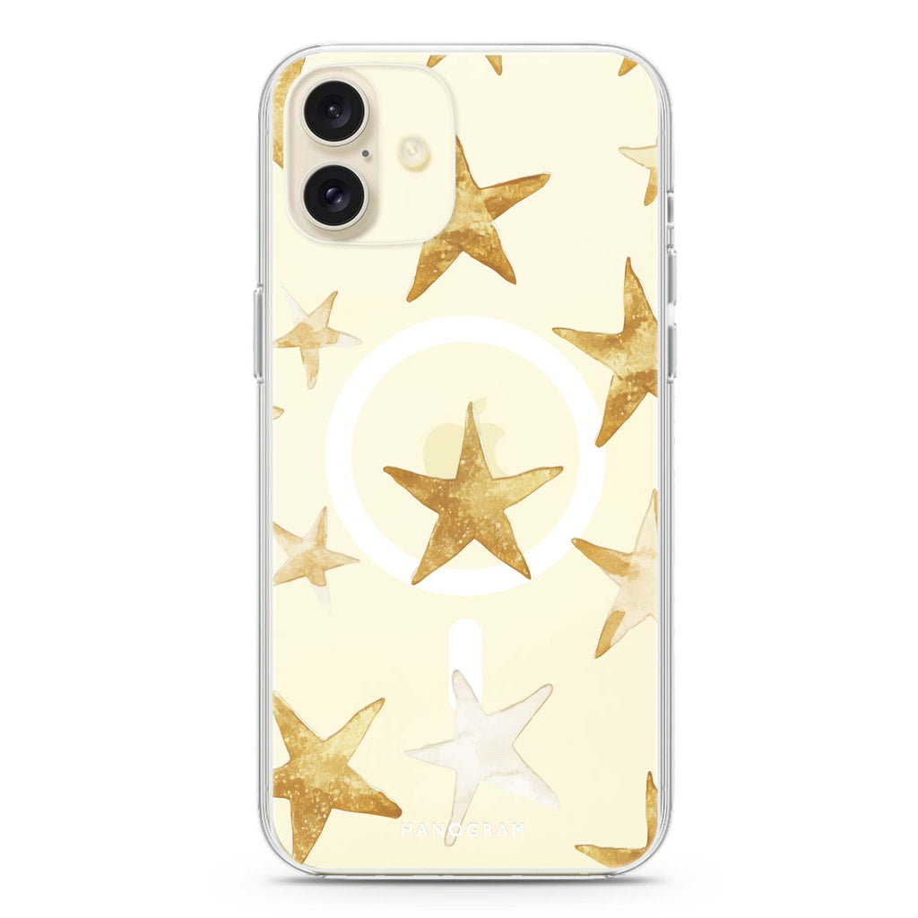 Starlit Whisper MagSafe Compatible Ultra Clear Case