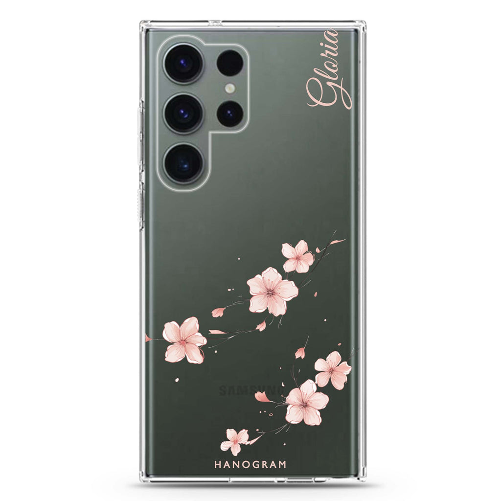 Sakura Spirit Ultra Clear Case For Galaxy S23 Ultra