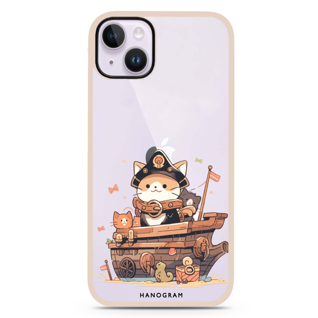 Buccaneer Kitty iPhone 15 Plus Impact Guard Bumper Case