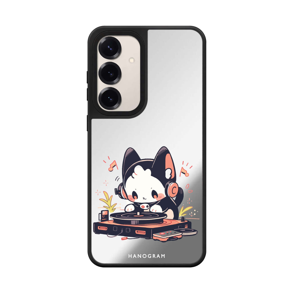 Dj Paws Play Samsung Galaxy mirror case front view