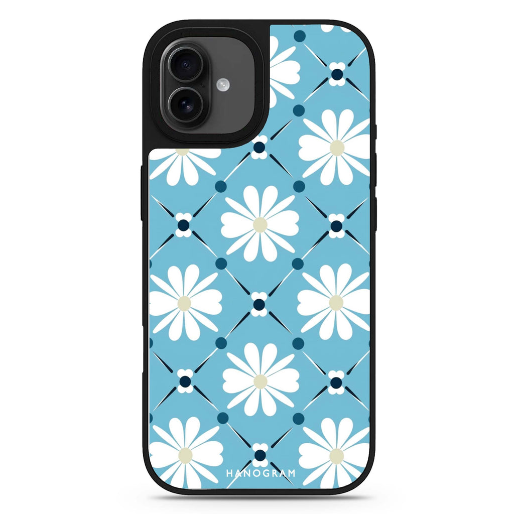 Blossom Continuum floral design iPhone 17 mirror case