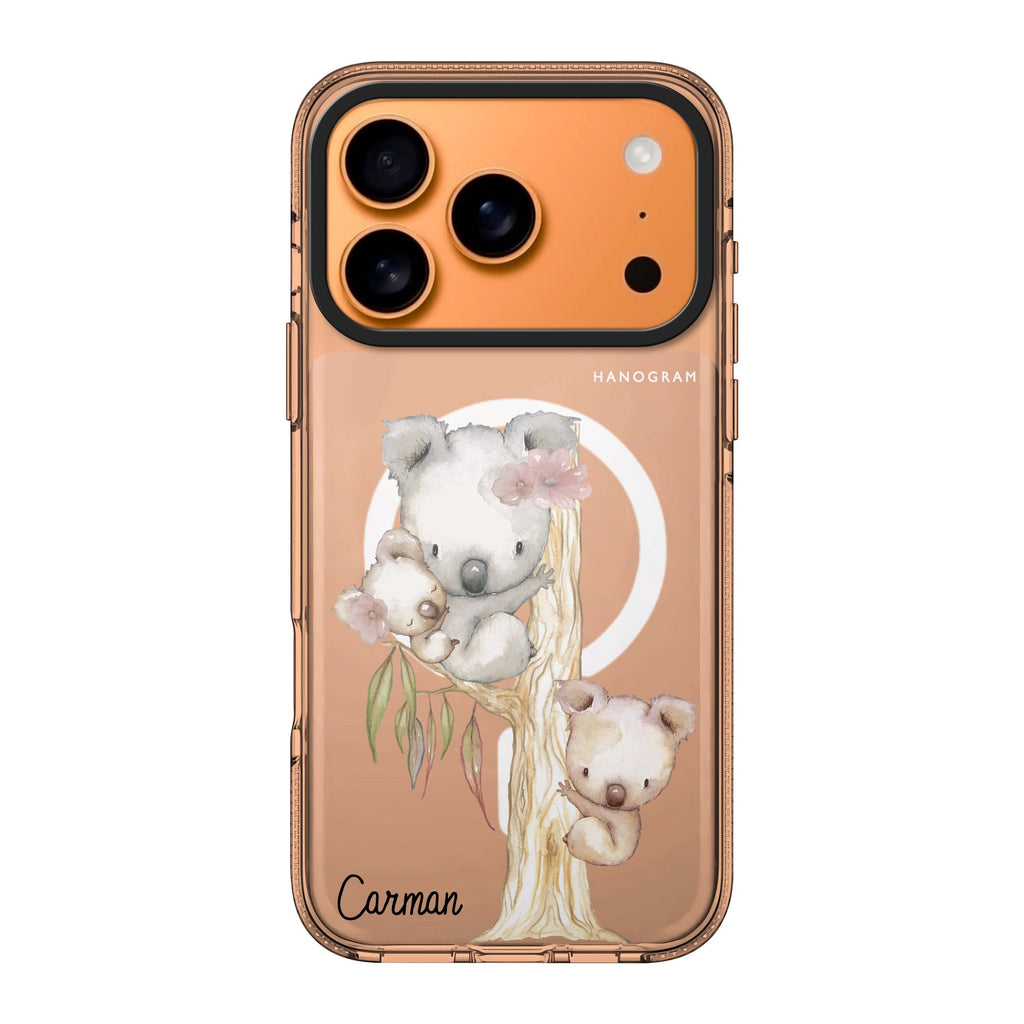 Koala personalized name koala animal iPhone 17 Pro Max ultra clear case