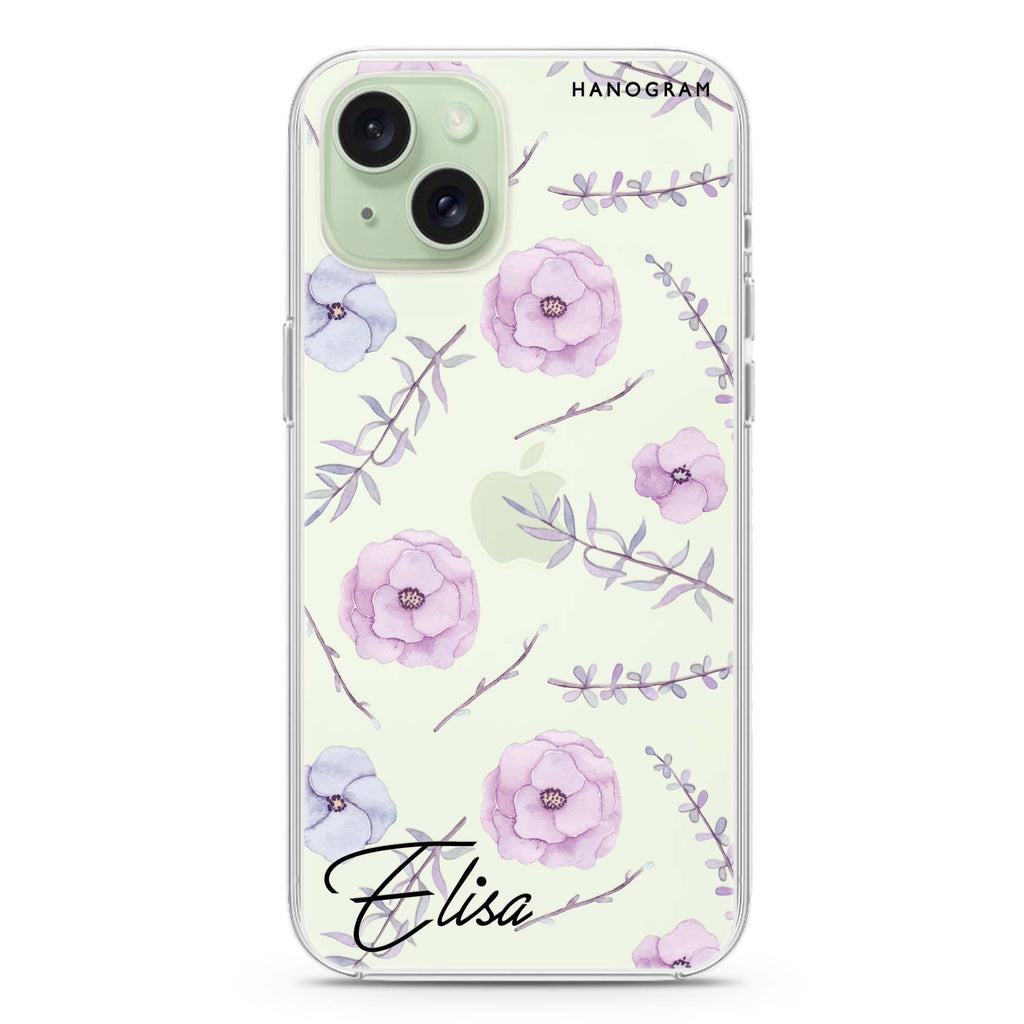 Vibrant Floral iPhone Ultra Clear Case