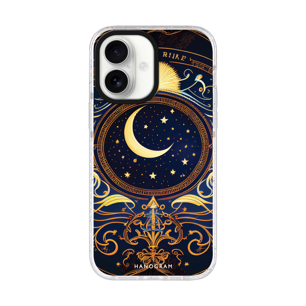 Magic Moon iPhone 17 ultra clear MagSafe case, front product view