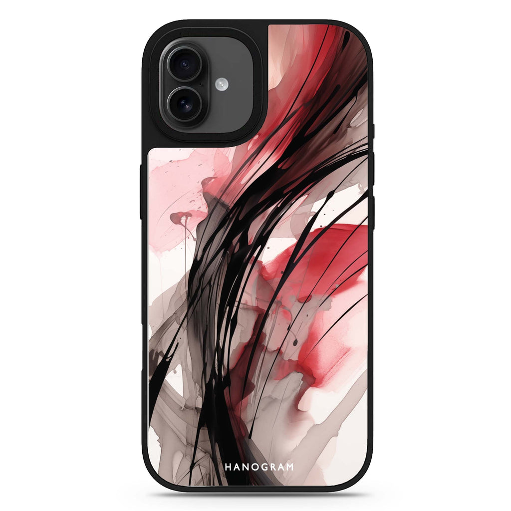 Artisan Strokes iPhone 17 mirror case