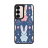 Bunny Bliss Samsung Galaxy mirror case front view
