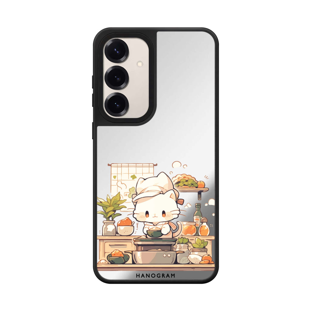 Chef Whisker Mess Samsung Galaxy mirror case front view