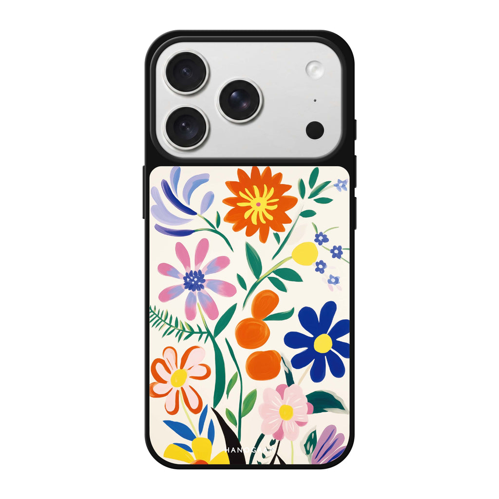 Petal Palette flower floral iPhone 18 Pro Max mirror case