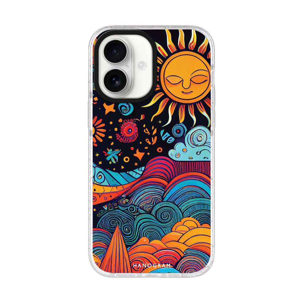 Sun Art iPhone 17 ultra clear MagSafe case, front product view